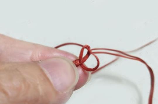 编项链绳子收口的方法图片
